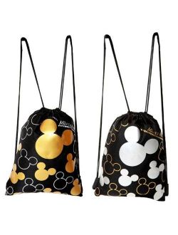 Mickey Mouse Drawstring Backpack 2 Pack