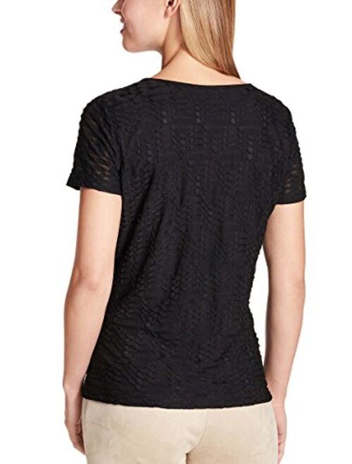 Calvin Klein Women's Stretch Textured Shirt