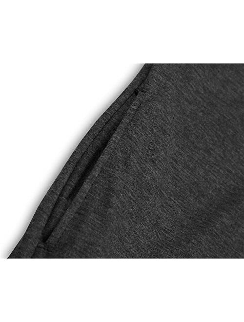 RJXDLT Women's Casual Long Sleeve Shirt Loose Soft Pockets Pullover Tops Tunics