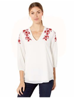 Women's Clinch Sleeve with Embroidery