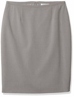Women's Lux Solid Pencil Skirt
