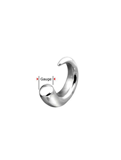 BodyJ4You 2PC Glass Ear Tapers Plugs 4G-16mm Teal Teardrop Spiral Gauges Piercing Jewelry Set