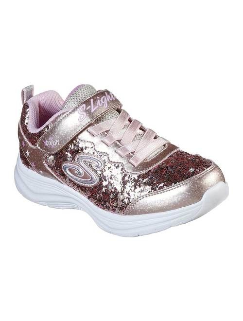 Girls' Skechers S Lights Glimmer Kicks Glitter N' Glow Sneaker