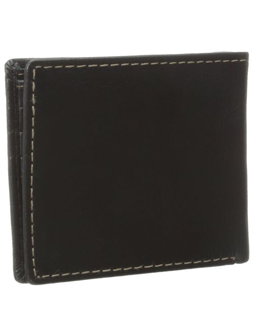 Tommy Hilfiger Men's Leather Slim Billfold Wallet