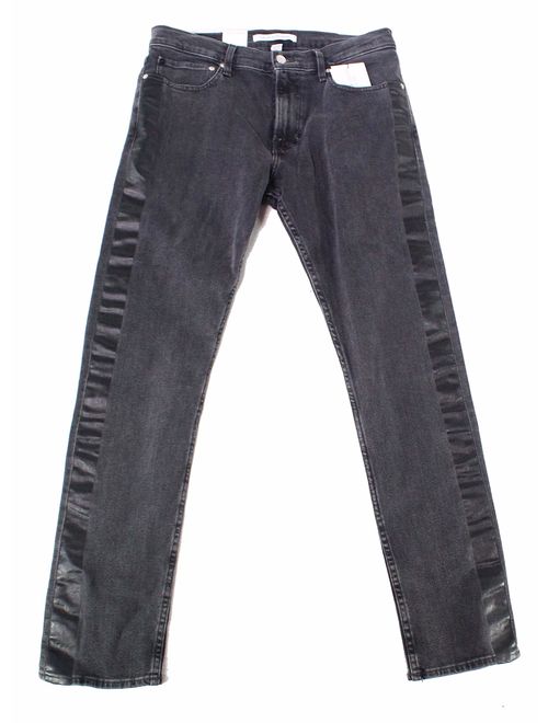Calvin Klein Mens Jeans 32X32 Slim Fit Side Stripe Stretch