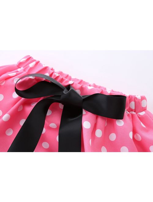 Mud Kingdom Little Girls Clothes Sets Cute Outfits Polka Dot