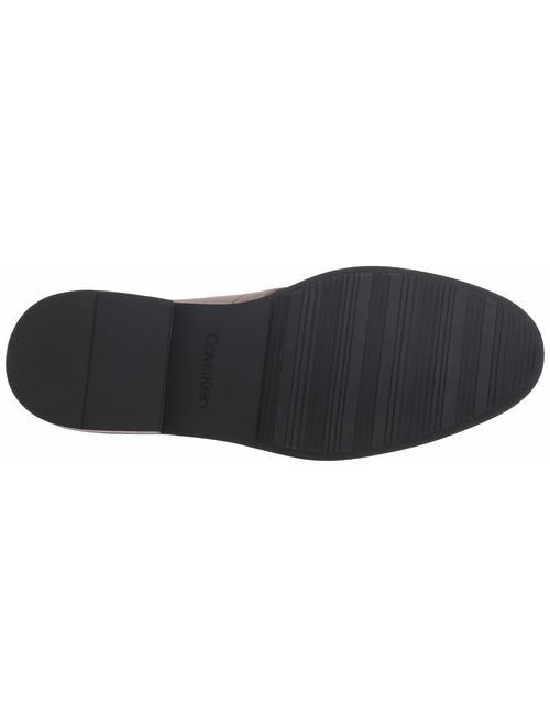 Calvin Klein Men's Cam Smooth Calf Leather Chukka Boot