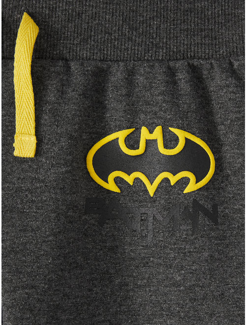 Batman Toddler Boys Hoodie, T-Shirt and Joggers, 3-Piece Set