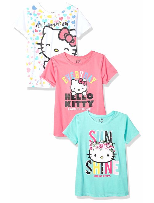 Hello Kitty Girls' Value Pack Tee Shirts