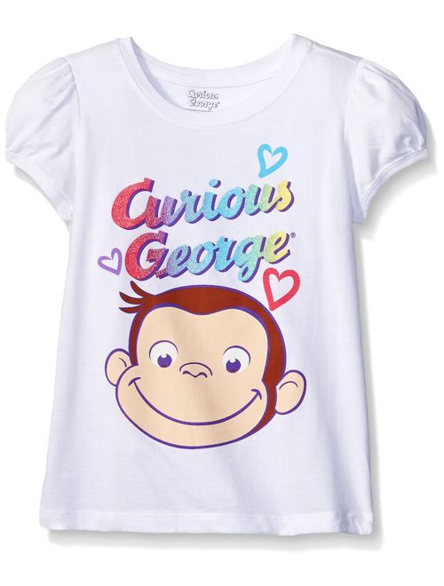 Curious George Girls' Short Sleeve T-Shirt