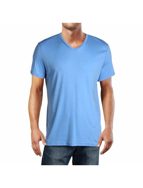 Calvin Klein Men's Short Sleeve V-Neck Cotton T-Shirt