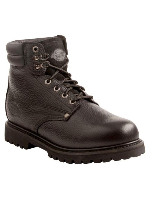 Dickies® Men's Raider Leather Steel Toe Work Boots - Black