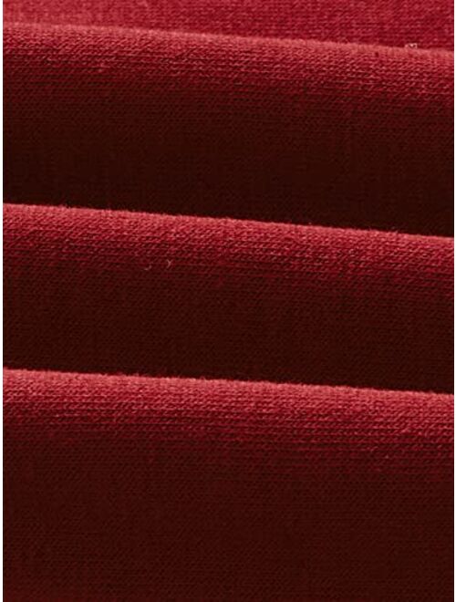 SweatyRocks Sweatshirt Women's Pullover Sweatshirt Letter Print Hoodie