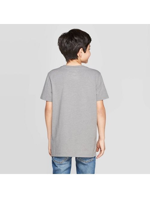 Boys' Short Sleeve Graphic T-Shirt - Cat & Jack&#153; Gray