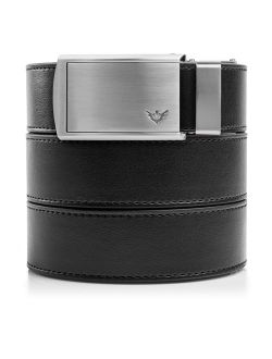 SlideBelts Men's Leather Adjustable Golf Ratchet Belt - Custom Fit