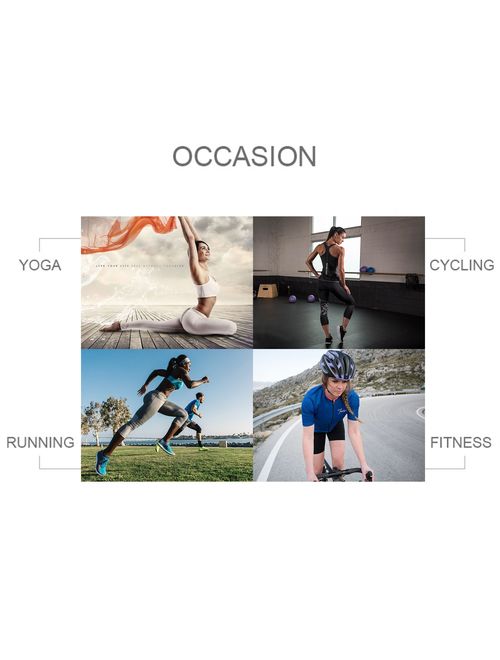 MTSCE Yoga Pants Printed Running Leggings Capris Yoga Capris for Fitness Riding Running
