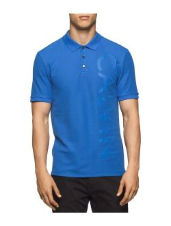 Men's Short Sleeve Pique Cotton Polo Shirt