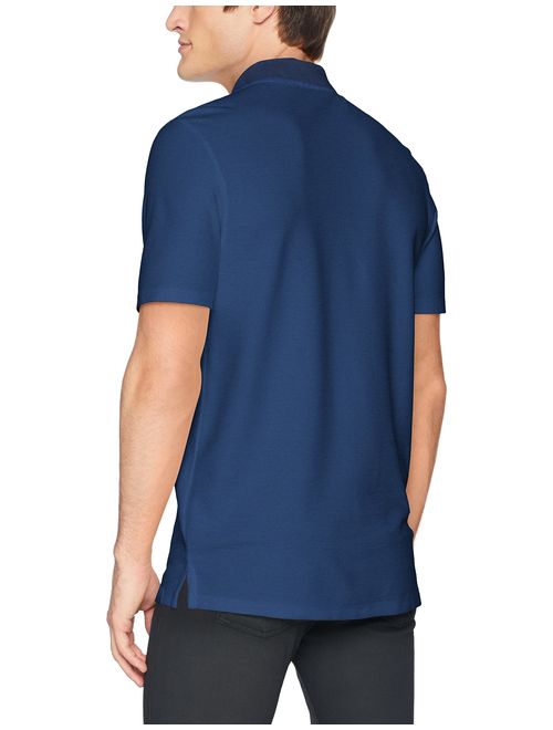 Calvin Klein Men's Short Sleeve Zipper Close Polo Shirt