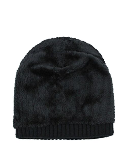 Spikerking Mens Winter Knitting Wool Warm Hat Daily Slouchy Hats Beanie Skull Cap