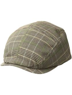 MG Men's Plaid Ivy Newsboy Cap Hat