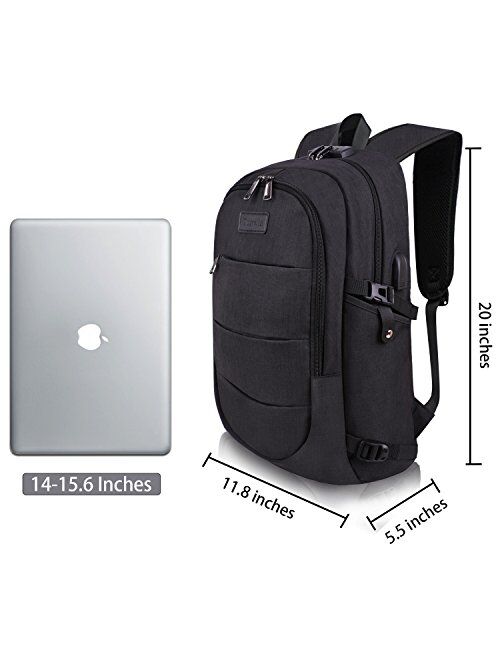 Tzowla Business Travel Laptop Backpack for Women Men College School Gift
