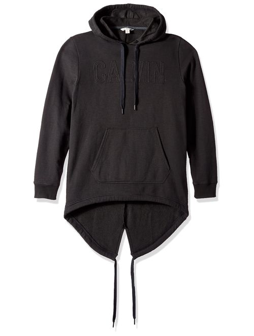 Calvin Klein Jeans Fishtail Parka Hem Pullover Hooded Sweatshirt