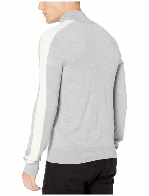 Calvin Klein Men's Merino Sweater Full Zip