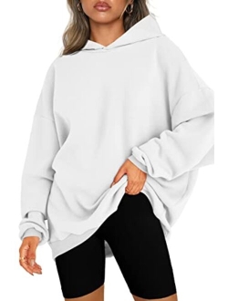 EFAN Womens Oversized Hoodies Sweatshirts Fleece Hooded Pullover Tops Sweaters Casual Comfy Fall Fashion Outfits Clothes 2023