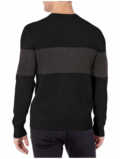 Calvin Klein Men's Classic Ck Logo Heritage Crewneck Sweater