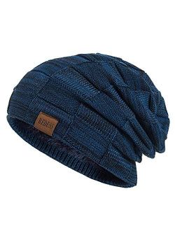 REDESS Beanie Hat for Men and Women Winter Warm Hats Knit Slouchy Thick Skull Cap