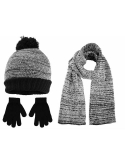 Scarf and Gloves Set Polar Wear Boys Knit Hat 