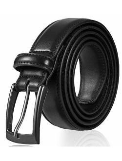 Men's Genuine Leather Dress Belt, Handmade, 100% Cow Leather, Fashion & Classic Designs for Work Business and Casual