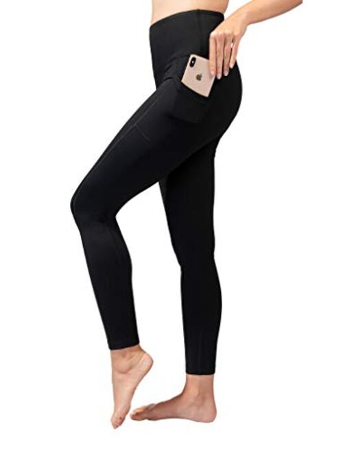 90 Degree By Reflex High Waist Fleece Lined Leggings - Yoga Pants