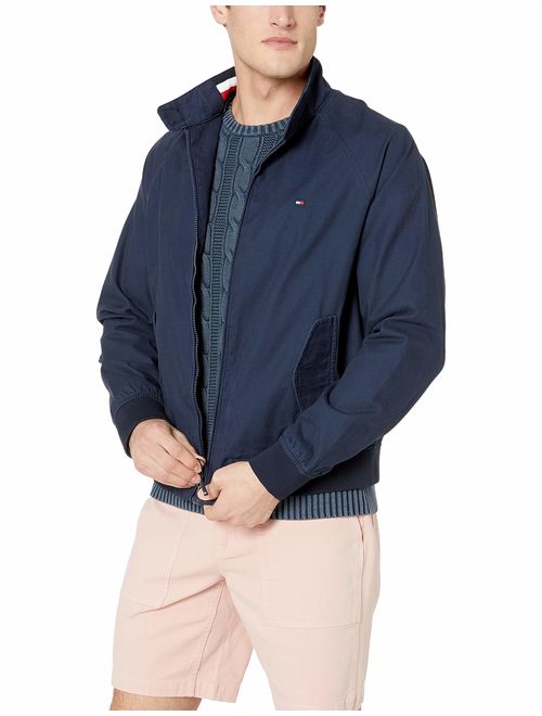 Tommy Hilfiger Adaptive Mens Puffer Jacket with Magnetic Zipper