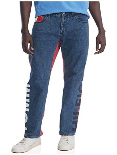 Tommy Hilfiger Men's THD Solid Relaxed Fit Jeans