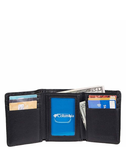 Columbia Men's RFID Blocking Trifold Wallet