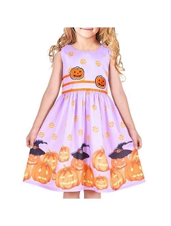 Girls Dress Rose Flower Double Bow Tie Party Sundress