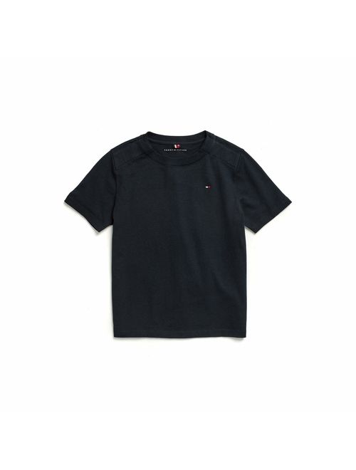 Tommy Hilfiger Big Boys' Adaptive T Shirt Magnetic Buttons at Shoulders