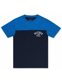 Boys' Colorblock Logo Tee Shirt