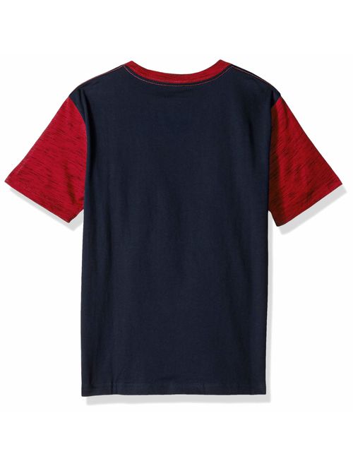 Tommy Hilfiger Boys' Colorblock Logo Tee Shirt