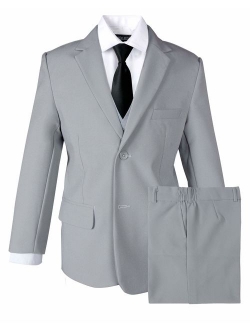 Big Boys' Modern Fit Dress Suit Set