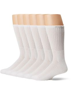 Men's 6 Pair Bonus Athletic Crew Socks