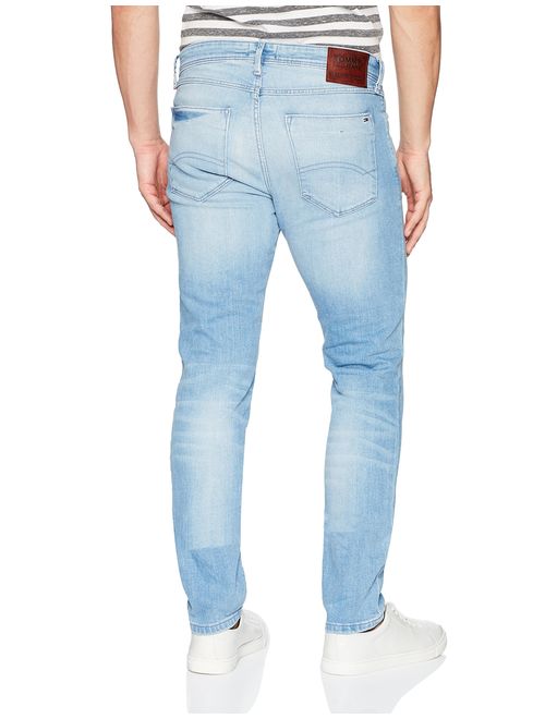Buy Tommy Hilfiger Men's Original Steve Slim Athletic Fit Jeans with ...