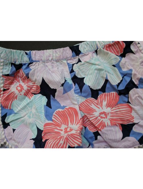 Gymboree 7 8 Tropical Breeze Tee Top Floral Shorts Set TD1-352