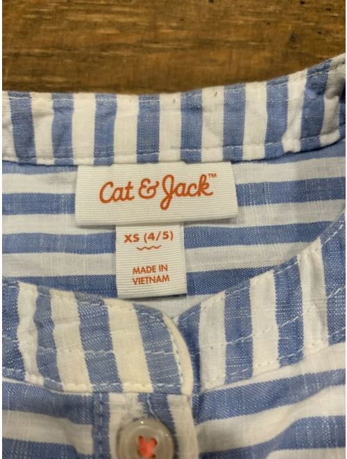 Cat & Jack Girls Summer Top/Shorts Set Size 4/5/6 EUC