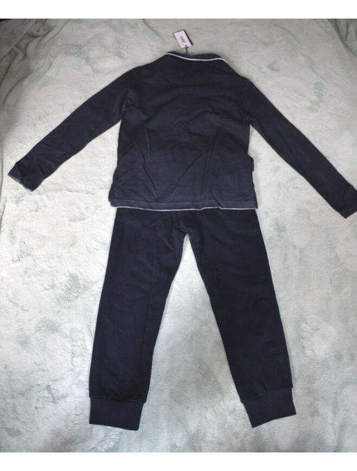 New Authentic Fendi boy's Black Grey Polo Shirt and Pants Set (Size 6)