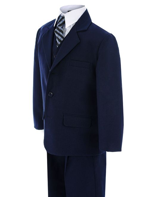 Gino Boys Navy Blue Suit Set from Baby to Teens