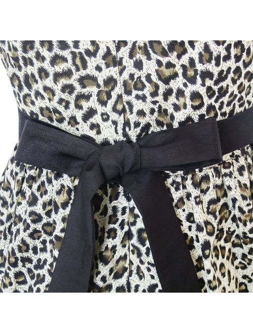 Sunny Fashion Girls Dress Heart Print Pink