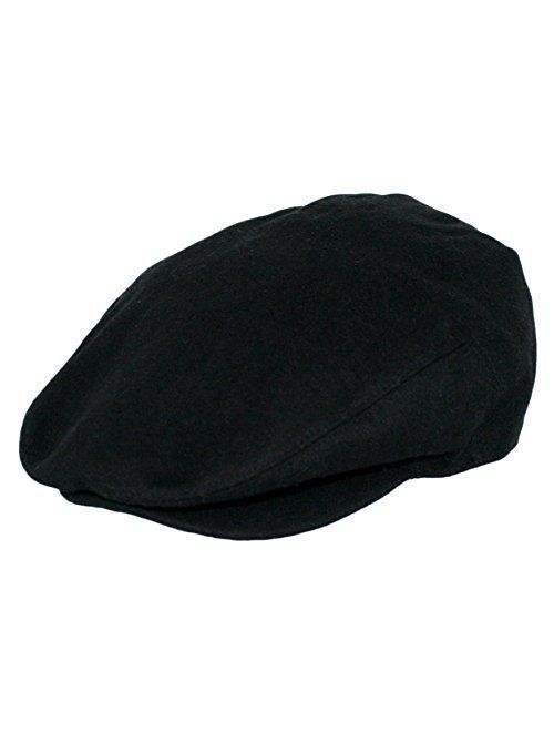 EPOCH Hats Men's Premium Wool Blend Classic Flat Ivy Newsboy Collection Hat