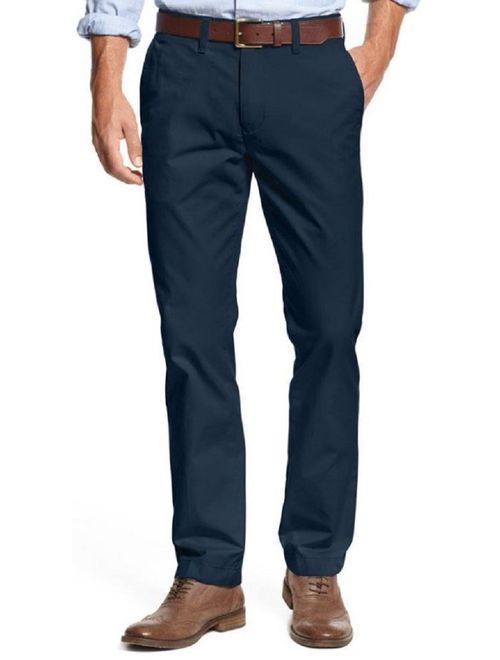 Tommy Hilfiger Mens Tailored Fit Chino Pants